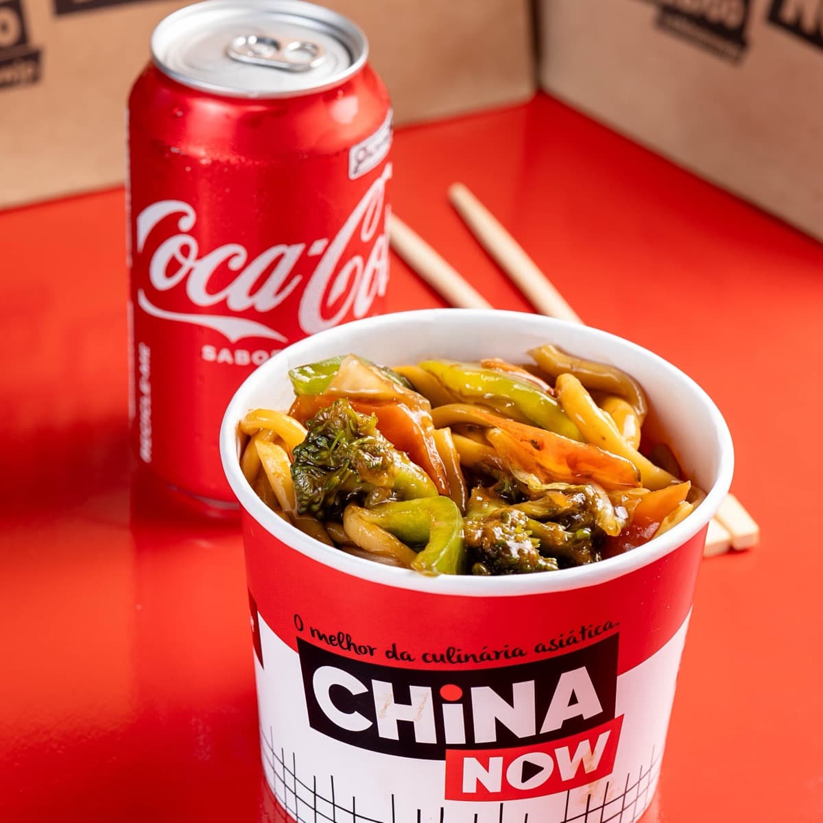 Combo Macarrão Chop Suey Vegetariano