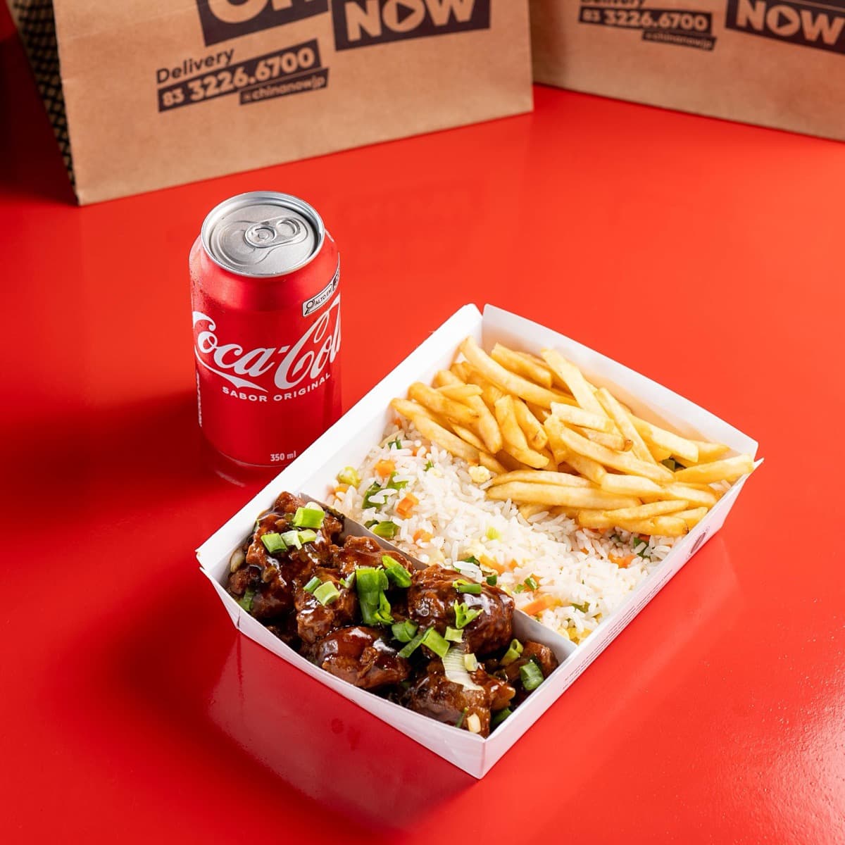 Combo Frango Frito ao Molho de Soja