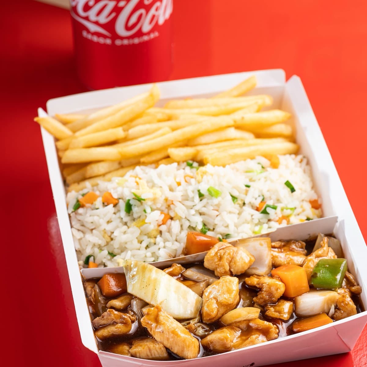 Combo Frango Xadrez